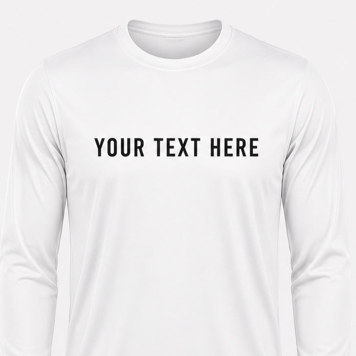 Custom Printed Performance Shirt | Personalized Moisture Wicking T-Shirt
