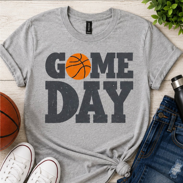 Game Day Printed Basketball Shirt