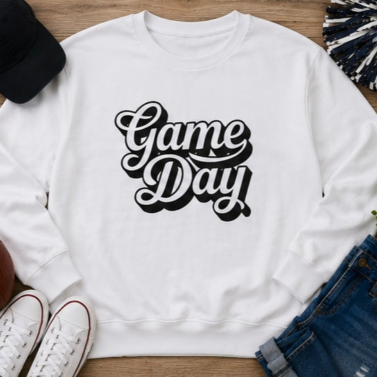 Game Day Shirt, Football Game Day Printed Tee