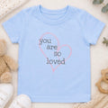 You are So Loved Embroidered Baby Outfit
