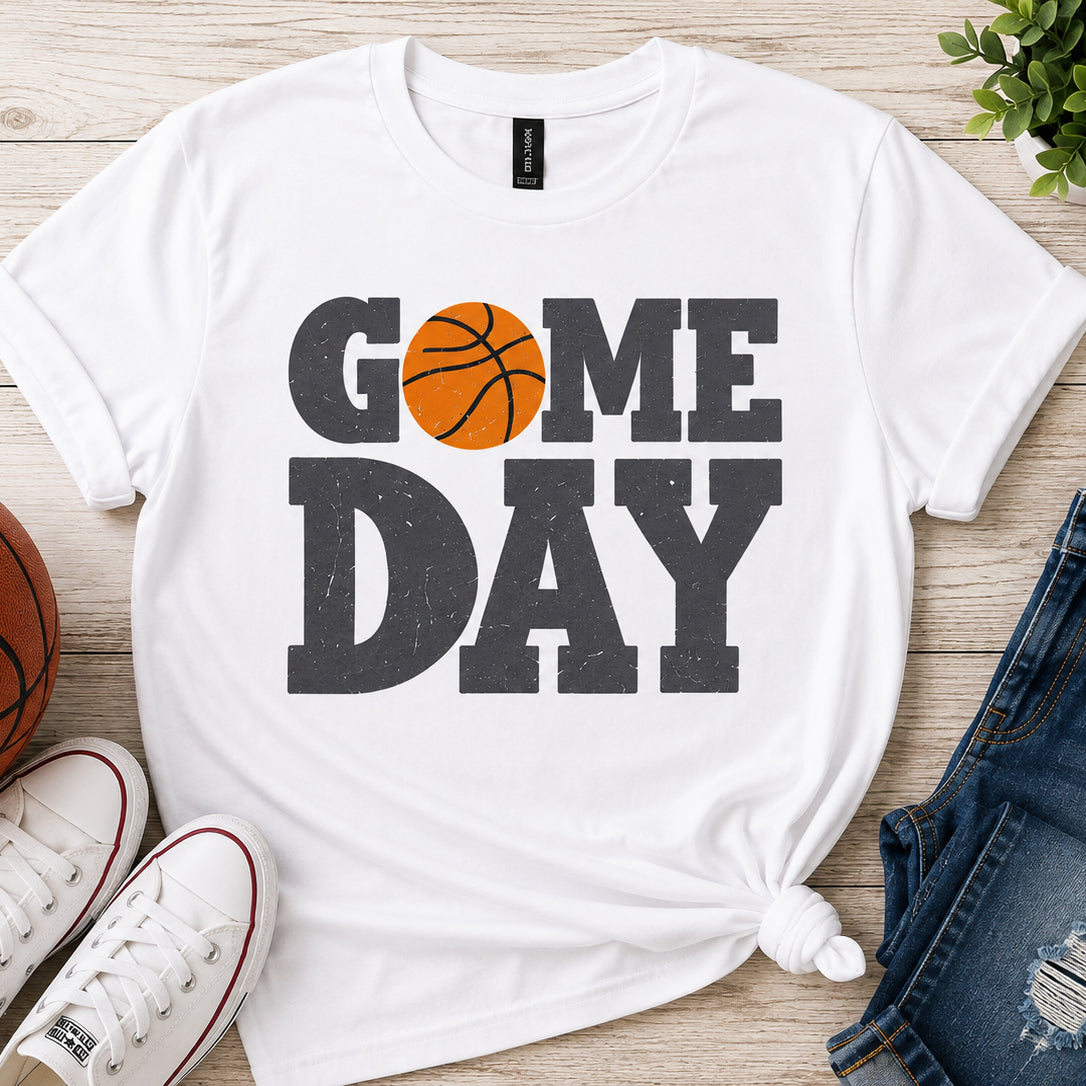 Game Day Printed Basketball Shirt