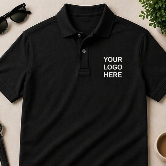 Custom Printed Polo Shirt | Personalized Polo with your Logo or Text