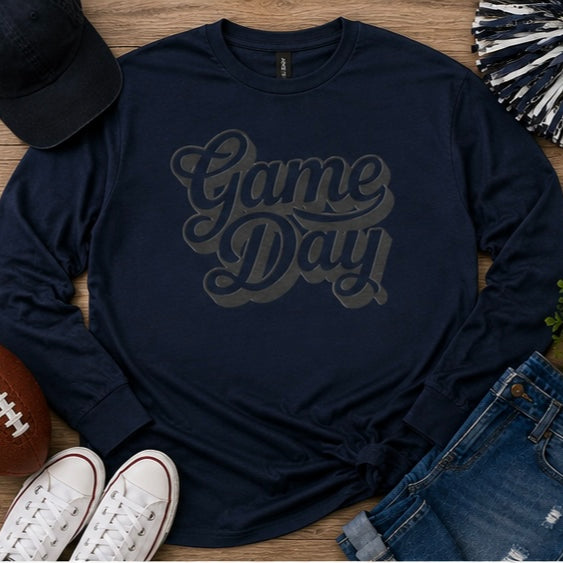 Game Day Shirt, Football Game Day Printed Tee