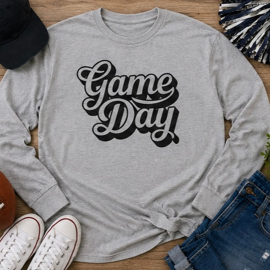 Game Day Shirt, Football Game Day Printed Tee