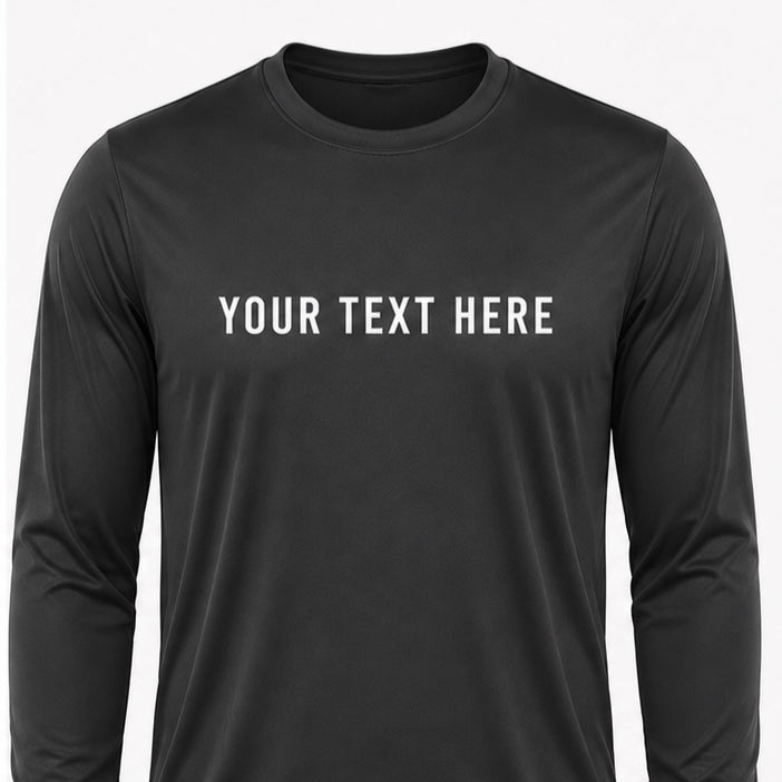 Custom Printed Performance Shirt | Personalized Moisture Wicking T-Shirt