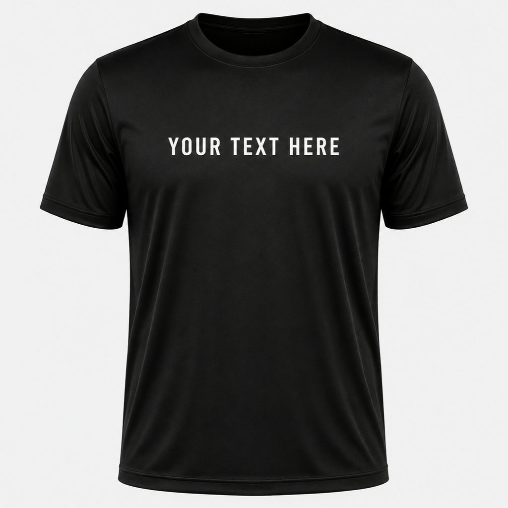 Custom Printed Performance Shirt | Personalized Moisture Wicking T-Shirt