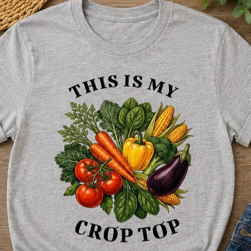 This is My Crop Top T-Shirt