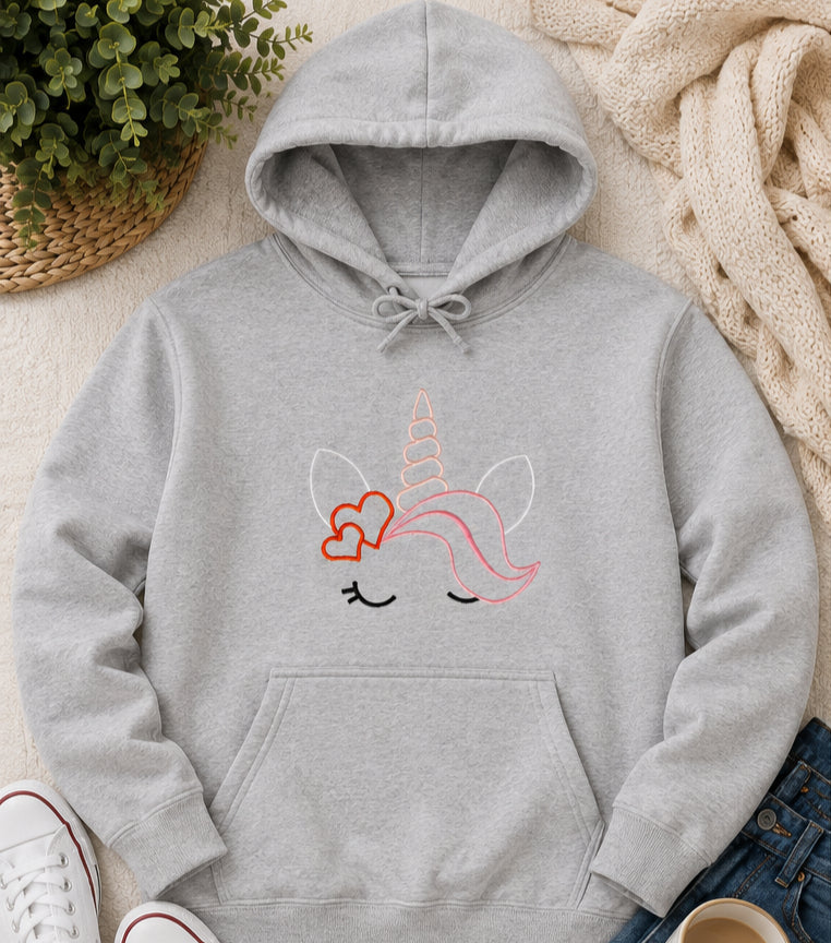 Embroidered Unicorn Top