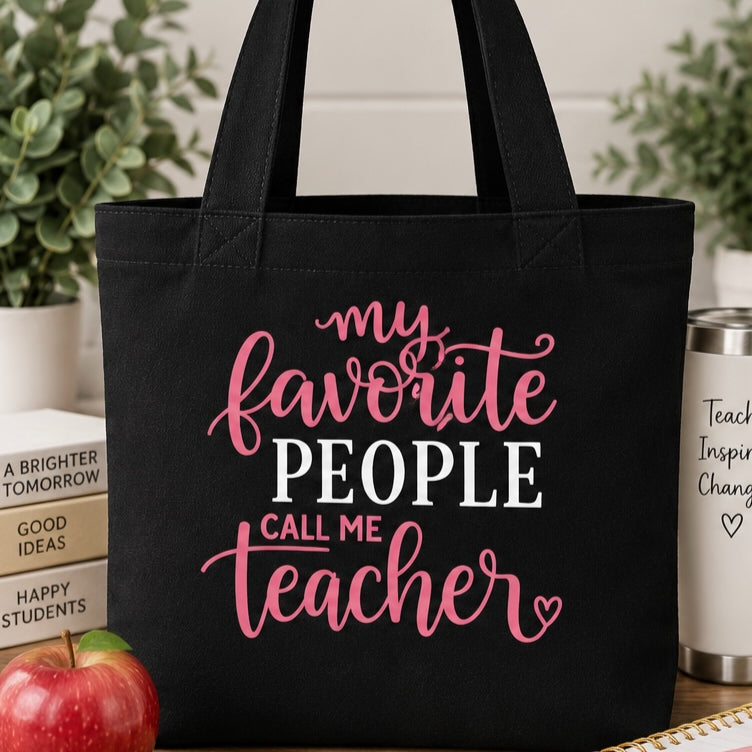 Teacher Gift Printed Tote Bag