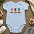 Floral Garden Embroidered Baby Outfit