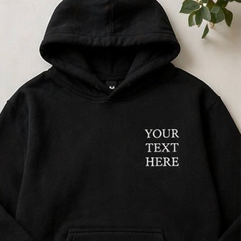 Custom Embroidered Sweatshirt | Personalized Hoodie with your Logo or Text
