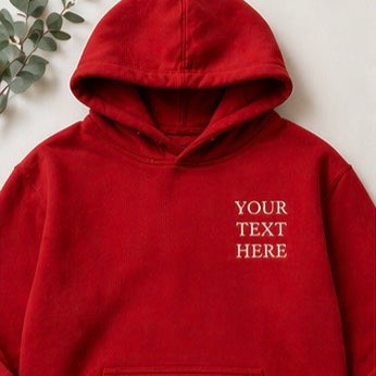 Custom Embroidered Sweatshirt | Personalized Hoodie with your Logo or Text