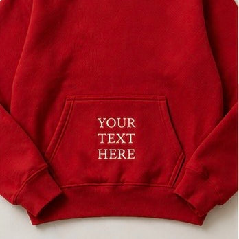 Custom Printed Sweatshirt | Personalized Hoodie with your Logo or Text
