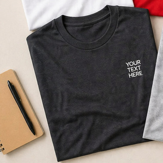 Custom Printed T-Shirt | Personalized Tee with your Logo or Text