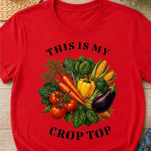 This is My Crop Top T-Shirt