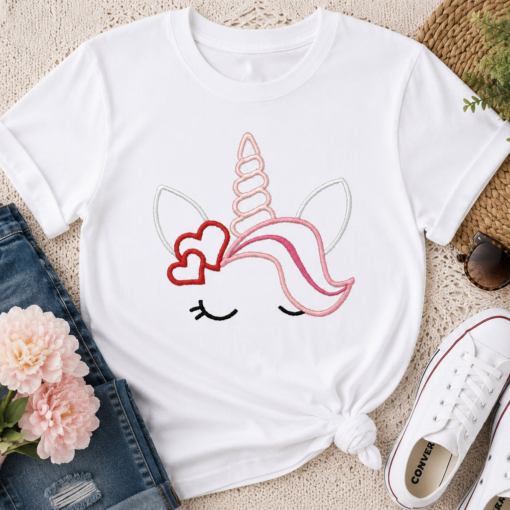 Embroidered Unicorn Top