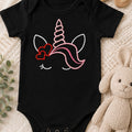 Kids Embroidered Unicorn Top