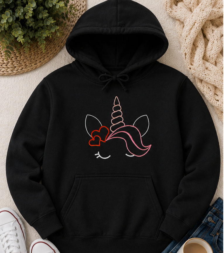 Embroidered Unicorn Top