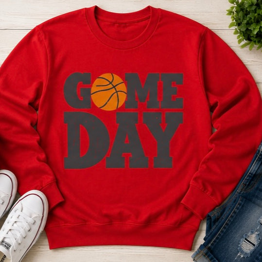 Game Day Printed Basketball Shirt