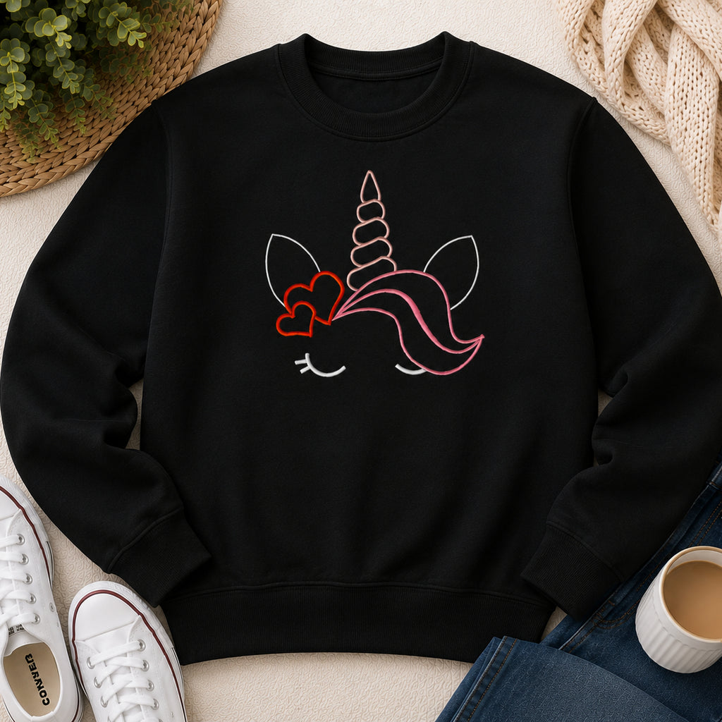 Embroidered Unicorn Top
