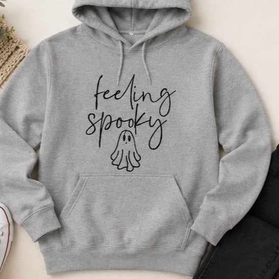 Feeling Spooky Shirt | Embroidered Halloween Shirt