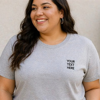 Custom Printed T-Shirt | Personalized Tee with your Logo or Text