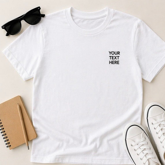 Custom Printed T-Shirt | Personalized Tee with your Logo or Text
