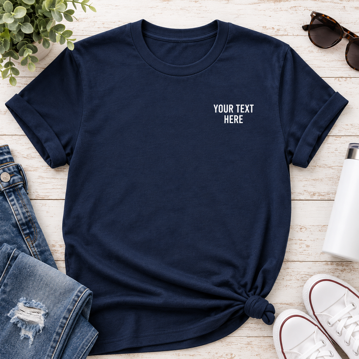 Custom Printed T-Shirt | Personalized Tee with your Logo or Text