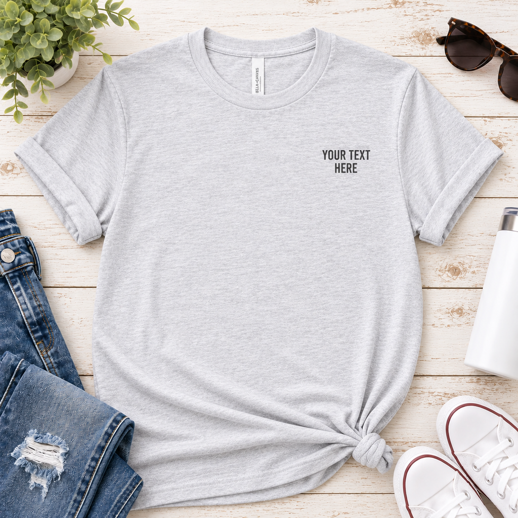 Custom Printed T-Shirt | Personalized Tee with your Logo or Text