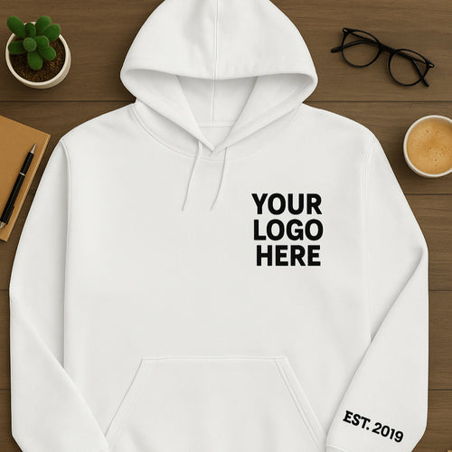 Custom Printed Sweatshirt | Personalized Hoodie with your Logo or Text