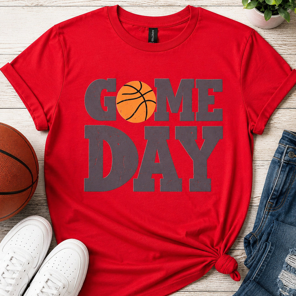 Game Day Printed Basketball Shirt