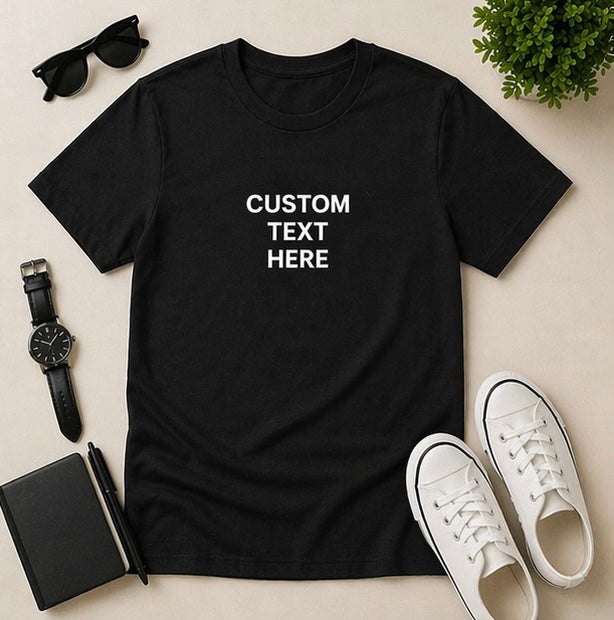 Custom Printed T-Shirt | Personalized Tee with your Logo or Text