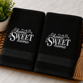 Home Sweet Home Embroidered Kitchen or Bath Towel Set