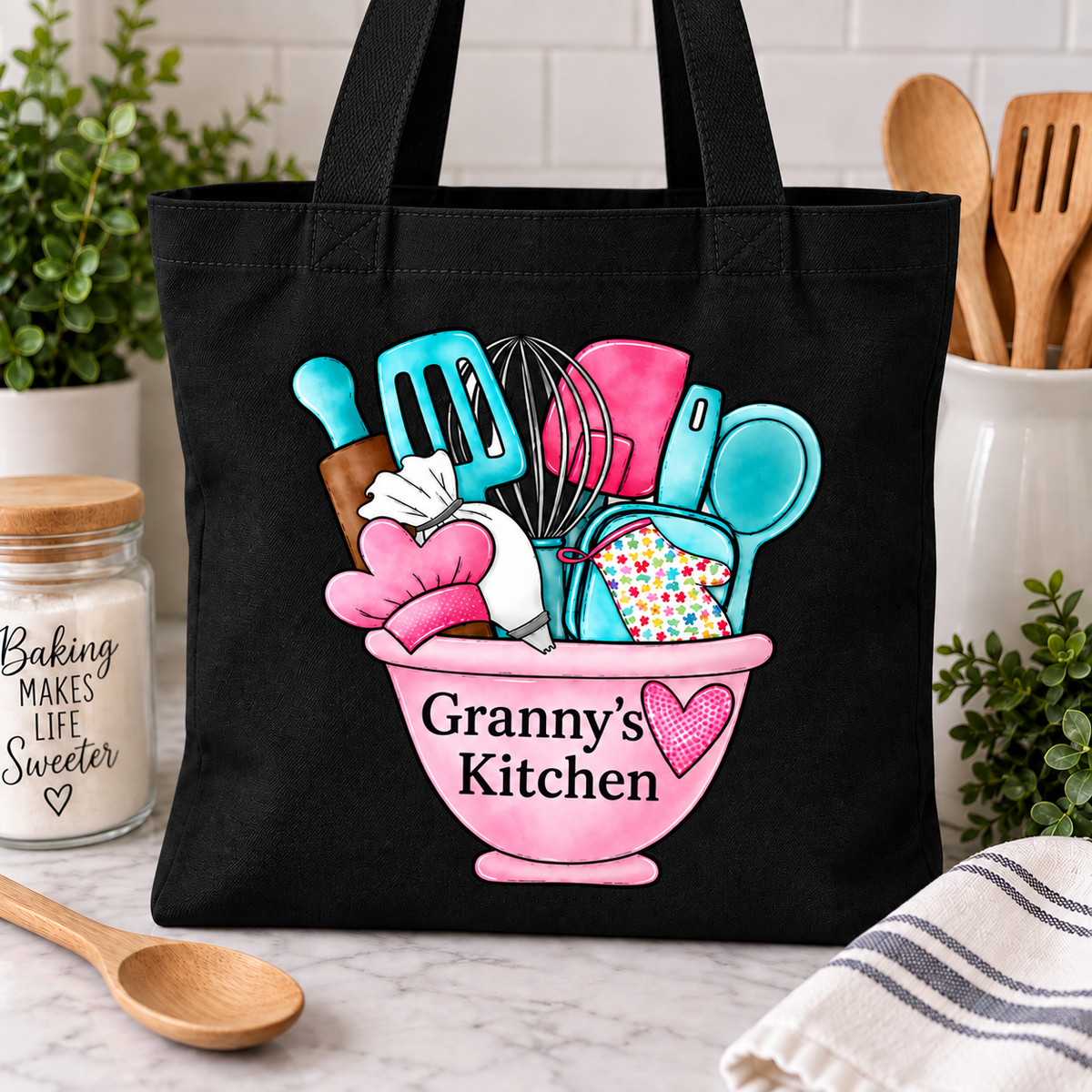 Nana’s Kitchen Tote Bag, Grandma Gift