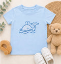 Embroidered Whale Baby Outfit