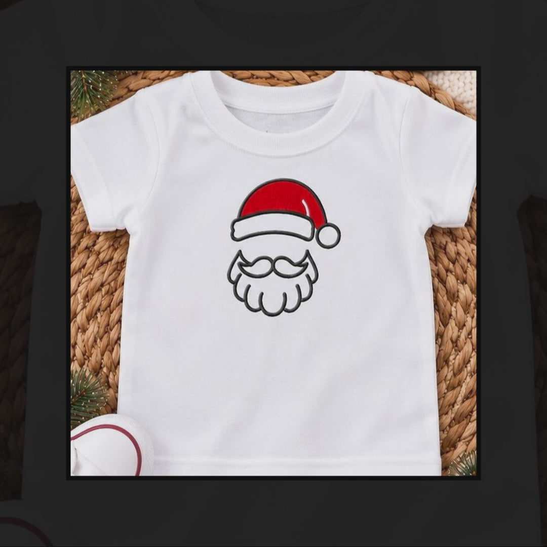 Kids Christmas Santa Shirt | Toddler Christmas T-Shirt